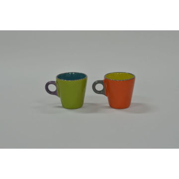 Small Handle V-Shaped Cup